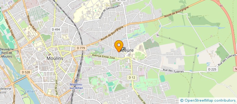 localisation de l'entreprise UYUNI  YZEURE