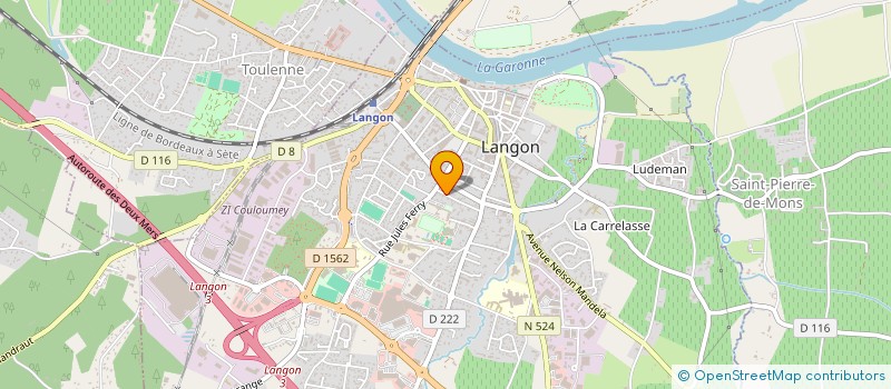 localisation de l'entreprise UZ à LANGON