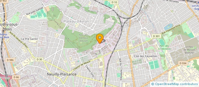 localisation de l'entreprise UZAJE HOLDING à NEUILLY-SUR-MARNE