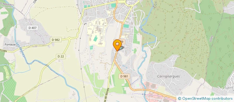 localisation de l'entreprise UZEGE ASSUR CONSEIL  UZES