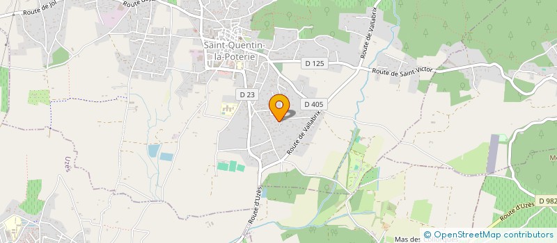 localisation de l'entreprise UZEGE CARRELAGE  UZES