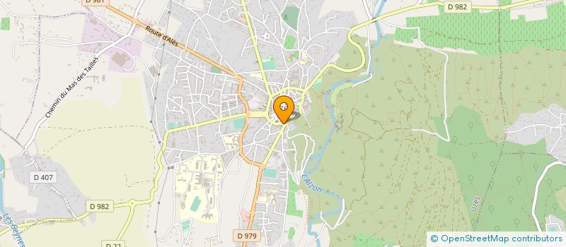 localisation de l'entreprise UZEGE DIAGNOSTICS à UZES