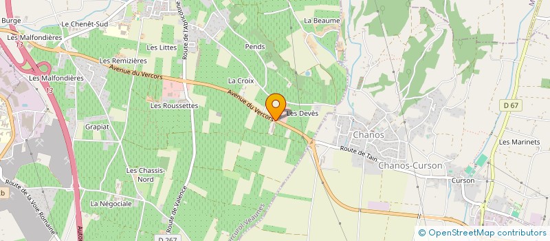 localisation de l'entreprise UZEL CONSTRUCTION à MERCUROL-VEAUNES
