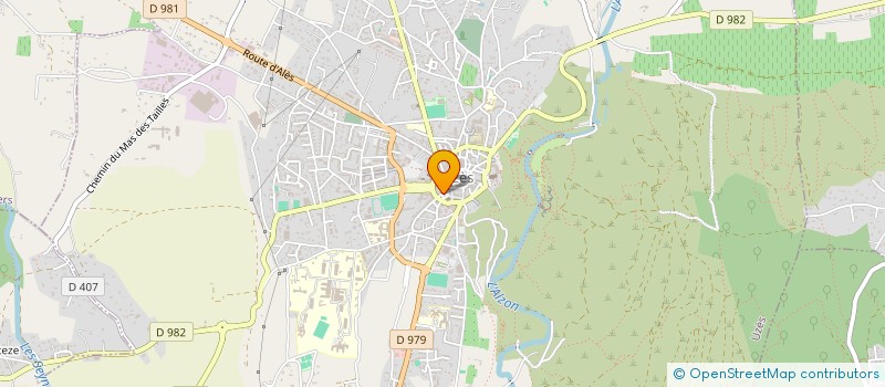 localisation de l'entreprise UZELINE à UZES