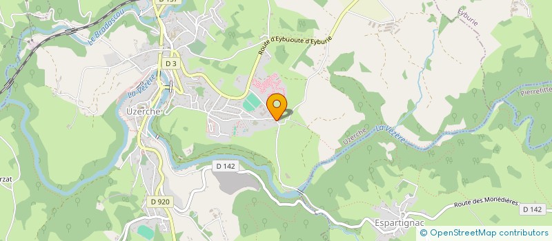 localisation de l'entreprise UZERCHE AUTO RETRO  UZERCHE