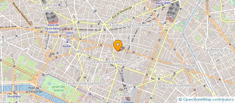 localisation de l'entreprise UZES GESTION à PARIS