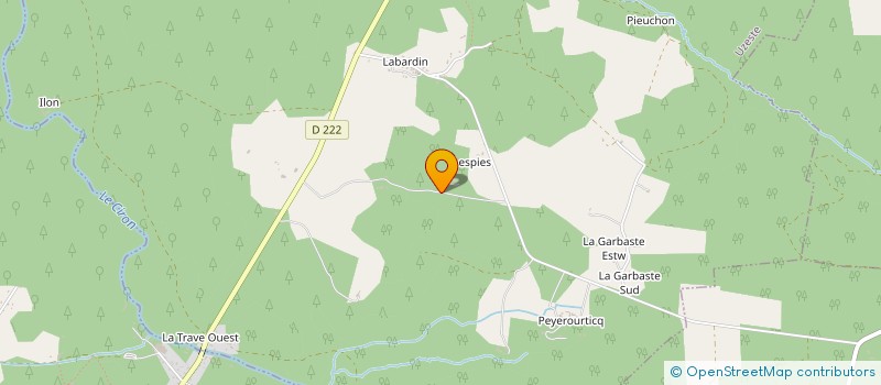 localisation de l'entreprise UZESTE D'AUDACE  UZESTE