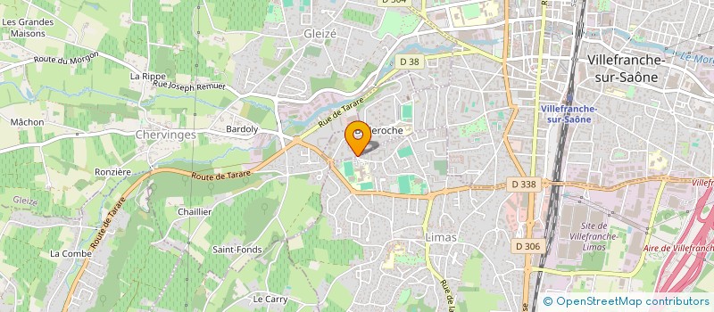 localisation de l'entreprise UZMAN MODULAIRE  VILLEFRANCHE-SUR-SAONE