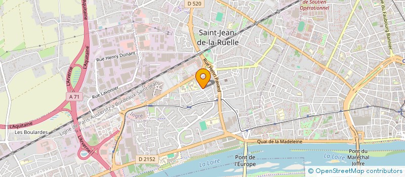 localisation de l'entreprise UZMEZ BAT à SAINT-JEAN-DE-LA-RUELLE