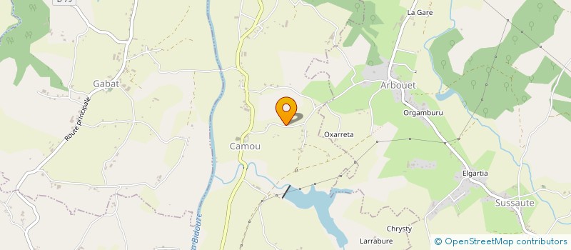 localisation de l'entreprise UZTARTU - LE CLUSTER AGROALIMENTAIRE DU PAYS BASQUE  SAINT-PALAIS