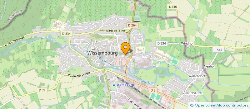 localisation de l'entreprise UZUN  WISSEMBOURG