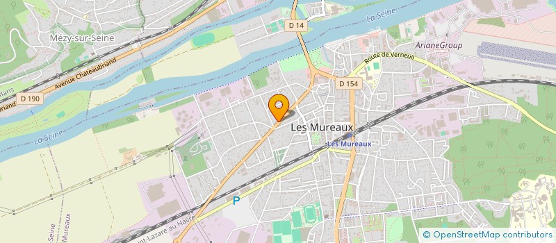 localisation de l'entreprise UZUN BAT à LES MUREAUX