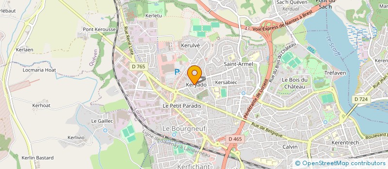 localisation de l'entreprise UZUN56 à LORIENT