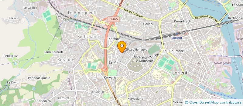 localisation de l'entreprise UZUNER à LORIENT