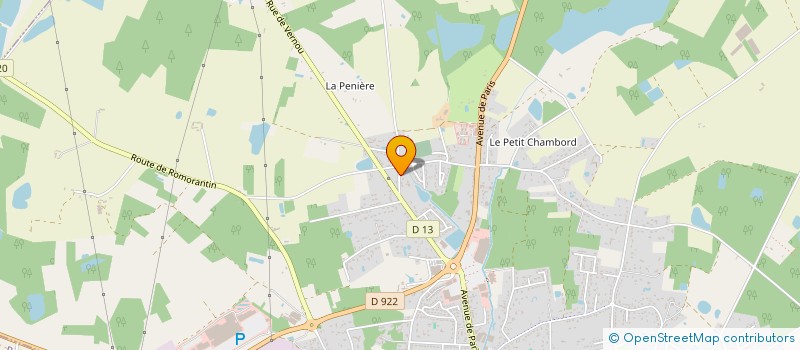 localisation de l'entreprise UZUNTEPE  ROMORANTIN-LANTHENAY