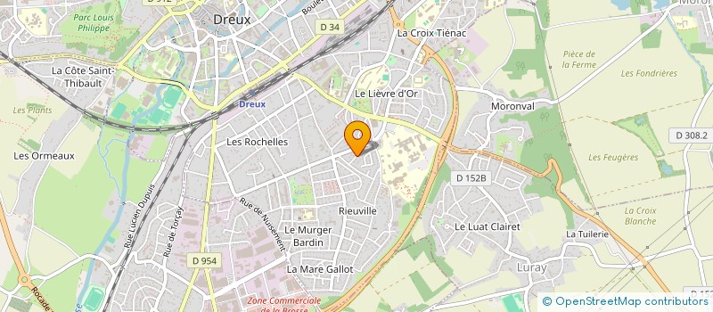 localisation de l'entreprise UZUNYAYLA à DREUX