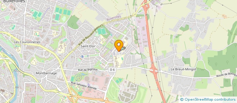 localisation de l'entreprise UZURI WA IMANE à POITIERS