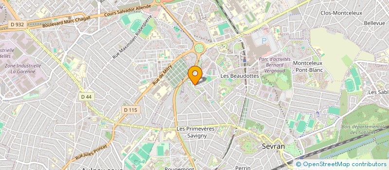 localisation de l'entreprise UZZA SECURITE à SEVRAN