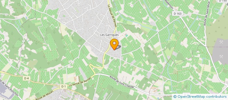 localisation de l'entreprise V 3 P à LES ANGLES