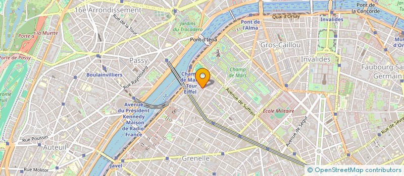 localisation de l'entreprise V.5  PARIS