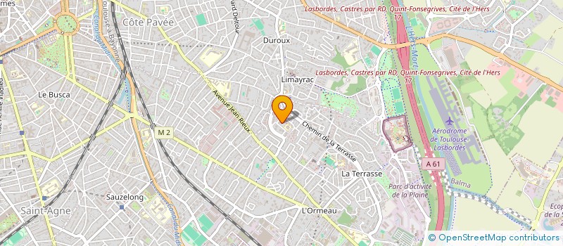 localisation de l'entreprise V. à TOULOUSE