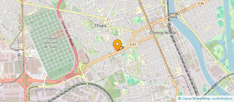 localisation de l'entreprise V A C à THIAIS