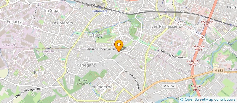 localisation de l'entreprise V&A CONSULTRADE  TOURNEFEUILLE