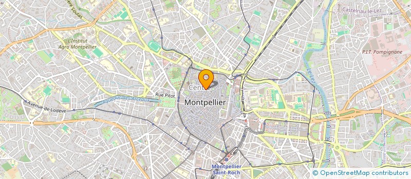 localisation de l'entreprise V.A.D. à MONTPELLIER