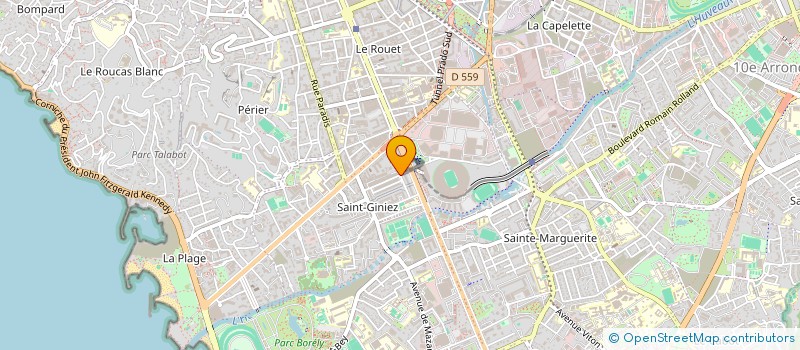 localisation de l'entreprise V.A DISTRIBUTION à MARSEILLE
