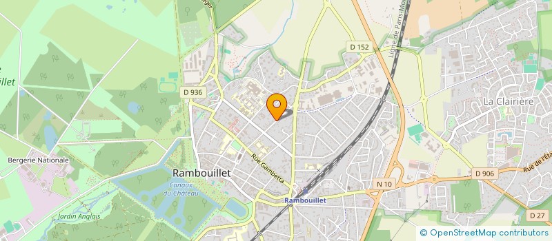 localisation de l'entreprise V.A.HOLDING à RAMBOUILLET