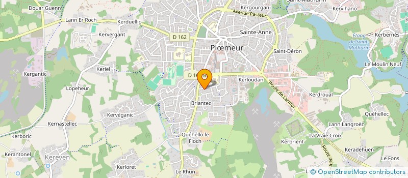 localisation de l'entreprise V.A.M.S à PLOEMEUR