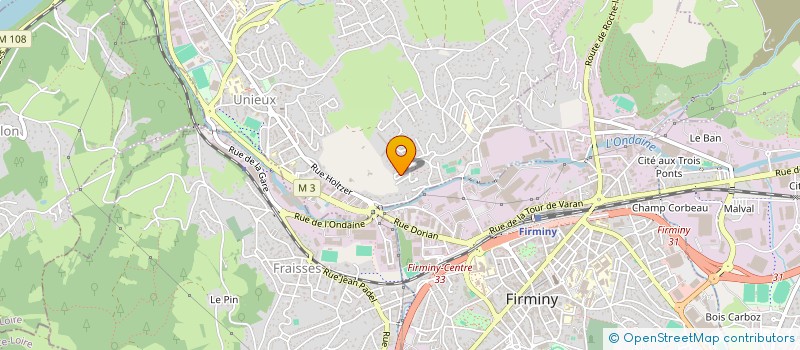 localisation de l'entreprise V A MOTORISATION  UNIEUX