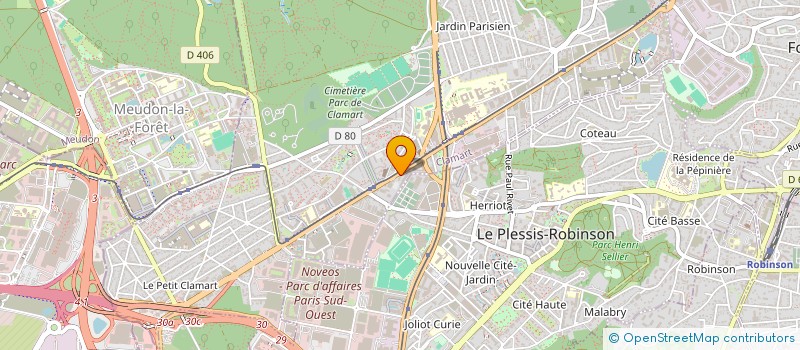 localisation de l'entreprise V.A.R.AUTO à CLAMART
