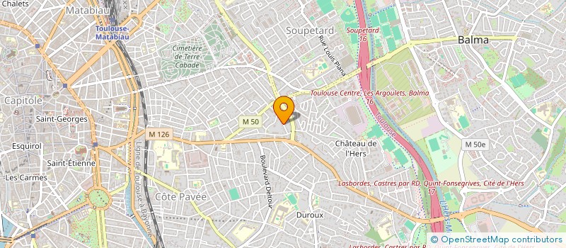 localisation de l'entreprise V.A RESSOURCES à TOULOUSE