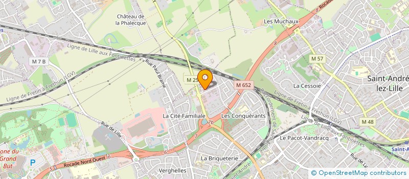 localisation de l'entreprise V.B.L. COMPAGNIE à LAMBERSART