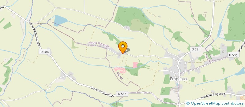 localisation de l'entreprise V&B MENUISERIE  EMPEAUX