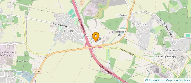 localisation de l'entreprise V B TRANSPORTS à VILLEVAUDE