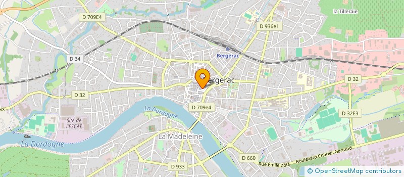 localisation de l'entreprise V BASSI à BERGERAC