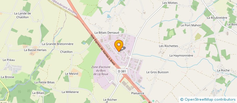 localisation de l'entreprise V BAT DAMLOC à VIGNEUX-DE-BRETAGNE