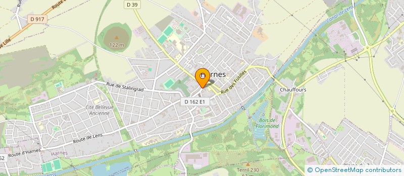 localisation de l'entreprise V'BEAUTY  HARNES