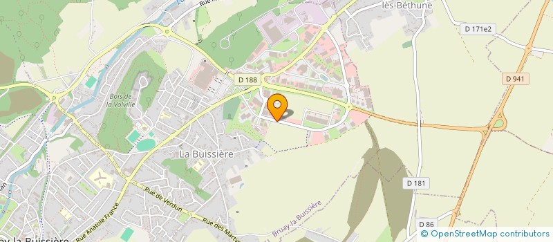 localisation de l'entreprise V BRUAY à BRUAY-LA-BUISSIERE