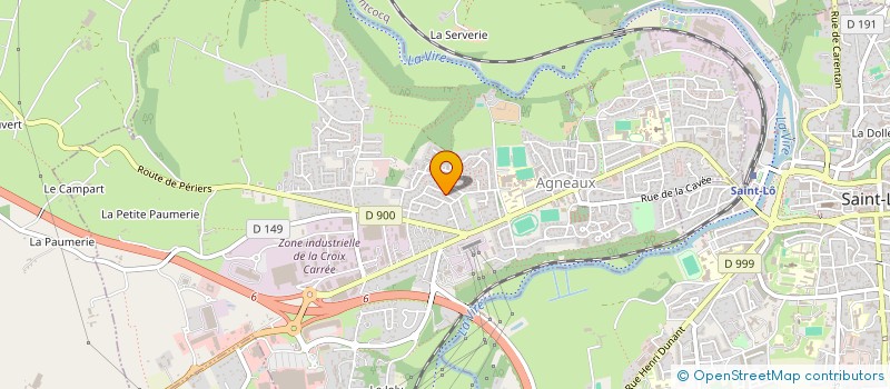 localisation de l'entreprise V.C.L. 50  AGNEAUX