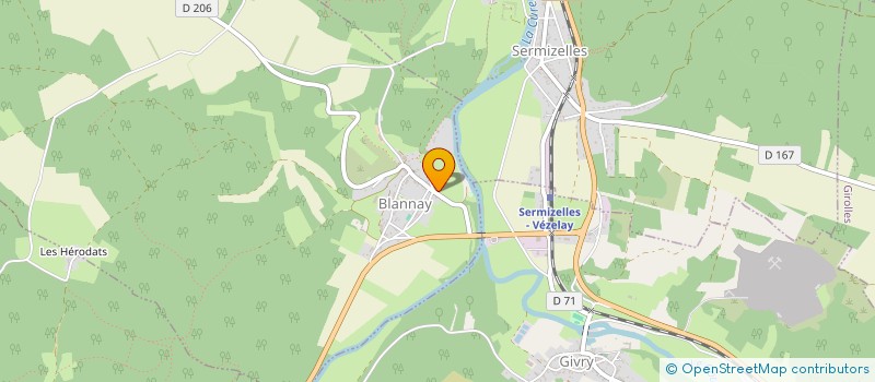 localisation de l'entreprise V COMME VIVANT  VAULT-DE-LUGNY