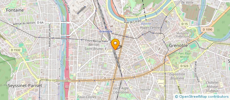 localisation de l'entreprise V CONCEPT  GRENOBLE