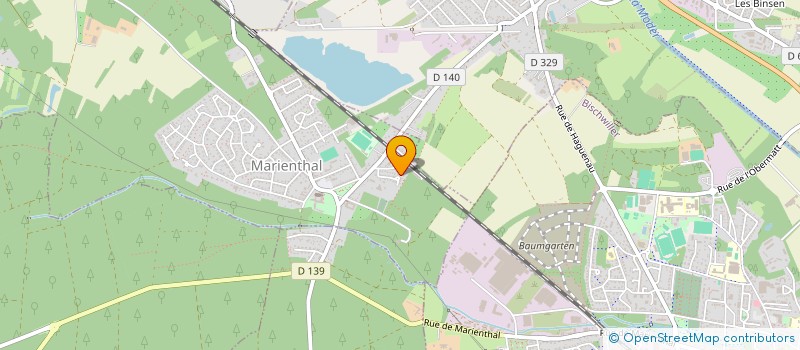 localisation de l'entreprise V CONCEPT  HAGUENAU