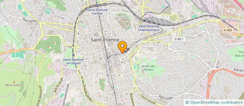localisation de l'entreprise V CONSEIL PATRIMOINE à SAINT-ETIENNE