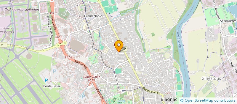 localisation de l'entreprise V CONSEILS ET PATRIMOINE  BLAGNAC