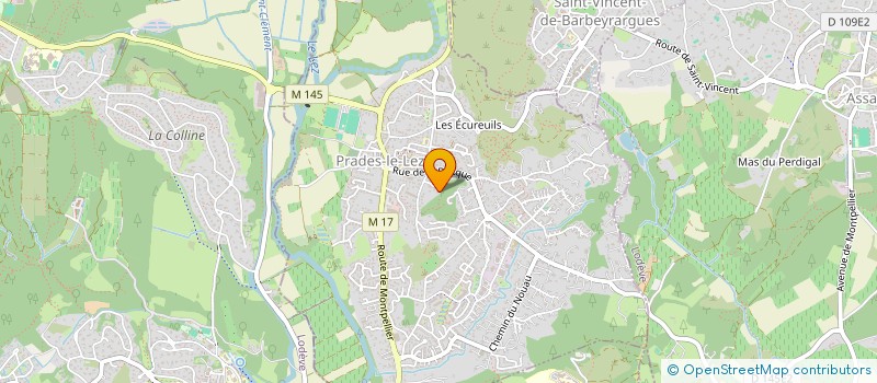 localisation de l'entreprise V CONSULTANT  CASTELNAU-LE-LEZ