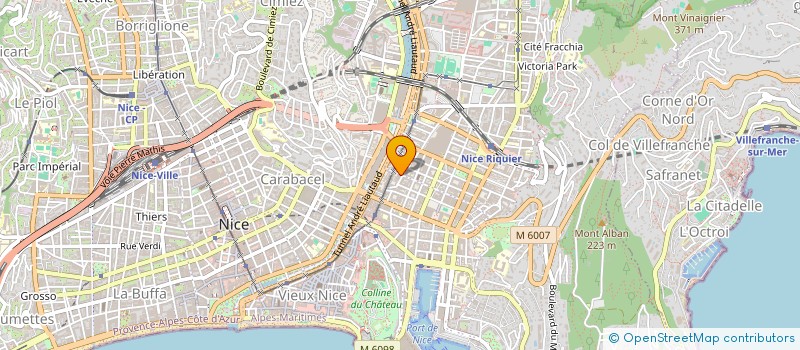 localisation de l'entreprise V CONSULTING  NICE