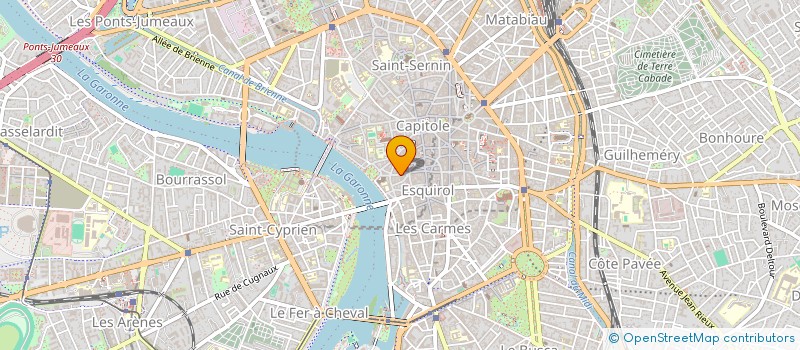 localisation de l'entreprise V.CONTE.SAS à TOULOUSE